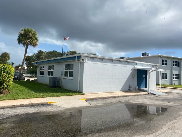 Office/Clubhouse Back