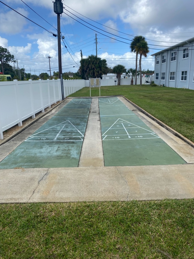 Shuffleboard Court